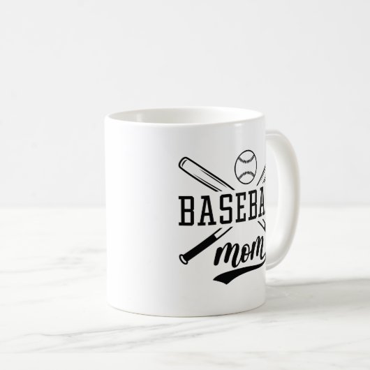 Mug Maman du baseball (Devant droit)