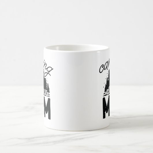 Mug Maman du camping (Centre)