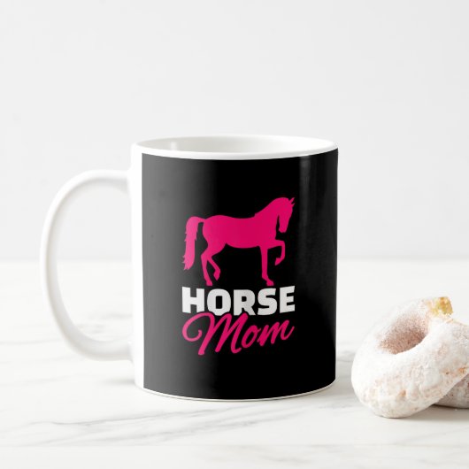 Mug Maman du cheval (Avec donut)