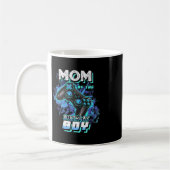 Mug Maman du garçon d'anniversaire correspondant jeu v (Gauche)