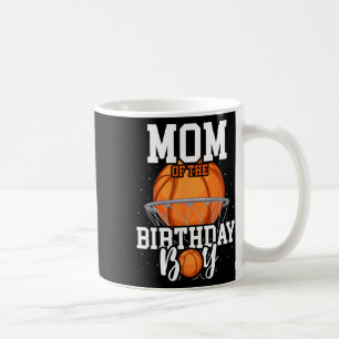 Mug Maman du garçon d'anniversaire Thème Sketll Fête d
