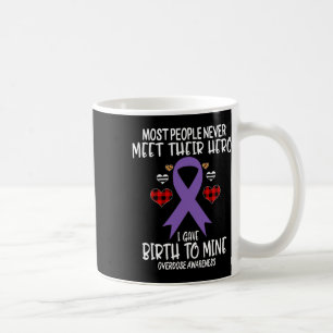 Mug Maman du guerrier de la sensibilisation au surdosa