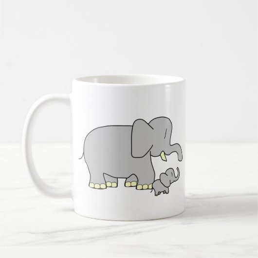 Mug Maman du monde d'amour de défense la meilleure ! (Gauche)