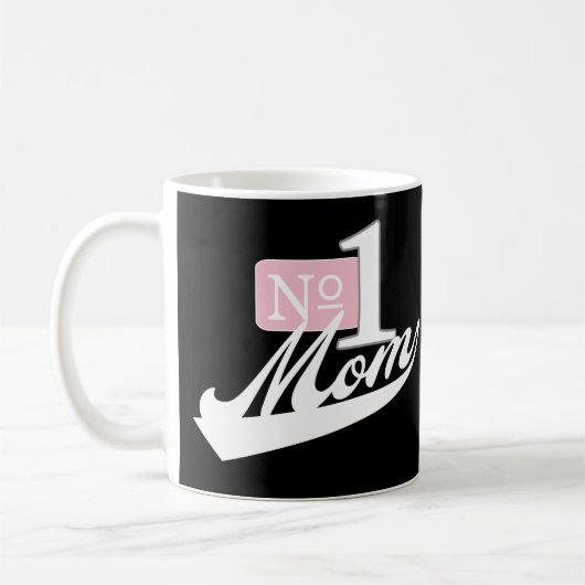 Mug Maman du numéro un (blanche) (Gauche)