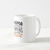 Mug Maman du plus mignon Citrouilles Conception de mai (Devant droit)