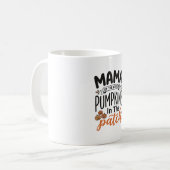 Mug Maman du plus mignon Citrouilles Conception de mai (Devant gauche)