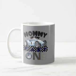 Mug Maman du rapide Anniversaire 1er Voiture de course