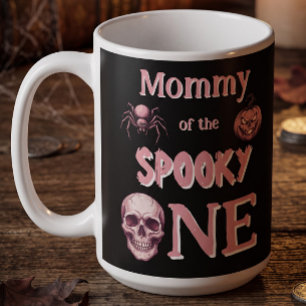 Mug Maman du terrifiant en Pinkoween Crâne Vintage
