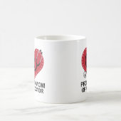 Mug Maman d'un docteur Heart Gift (Centre)