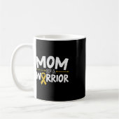 Mug Maman D'Un Guerrier Mois De Sensibilisation Au Can (Gauche)