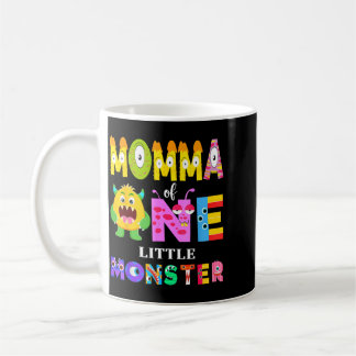 Mug Maman d'un petit monstre Fête d'anniversaire de ga