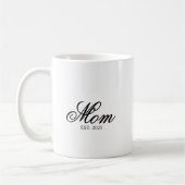 Mug Maman élégante script établi (Gauche)