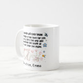 Mug Maman éléphante personnalisée (Devant gauche)
