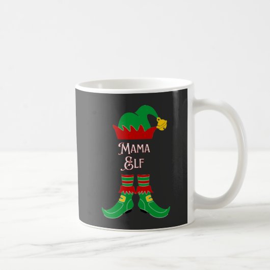 Mug Maman Elfe de Noël (Droite)