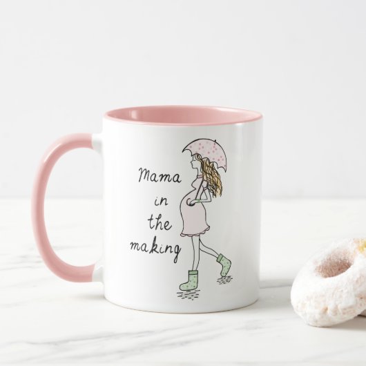 Mug Maman en train de faire (Avec donut)