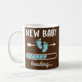 Mug Maman Enceinte Nouveau bébé Garçon Chargement Son (Gauche)