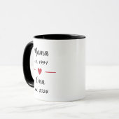 Mug Maman est. 1991 Granny est. 2024 (Devant gauche)
