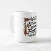 Mug Maman est ma préférée (Devant gauche)