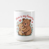 Mug Maman est ma préférée (Centre)