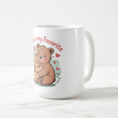 Mug Maman est ma préférée (Devant droit)