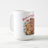 Mug Maman est ma préférée (Devant gauche)