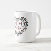 Mug Maman est ma préférée (Devant droit)