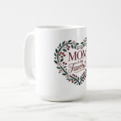 Mug Maman est ma préférée (Devant gauche)