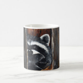 Mug Maman et Bébé Raton Laveur Peinture