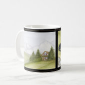 Mug Maman et chiots (Devant gauche)