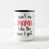 Mug Maman et fille avec citation (Centre)