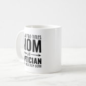 Mug Maman Et Opticien Drôle (Devant gauche)