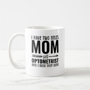 Mug Maman Et Optométriste Drôle