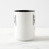 Mug Maman et Papa | Révélation de bébé avec écriture é (Centre)