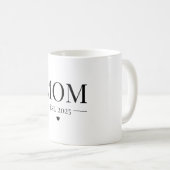 Mug Maman Établie 2025 (Devant droit)