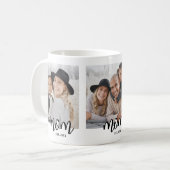 Mug Maman Établie 3 Collage Photo (Devant gauche)