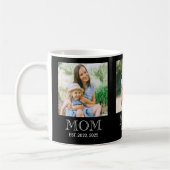 Mug Maman Établie 3 Photo Noir (Gauche)