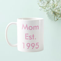 Maman Etablie Année Personnalisée