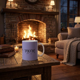 Mug Maman établie Nouveau Cadeau de maman Écriture noi