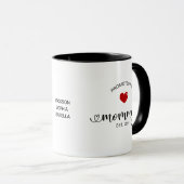 Mug Maman Établie Promue Maman (Devant droit)