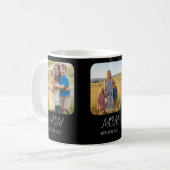 Mug Maman Établie Script 3 Photo   (Devant gauche)