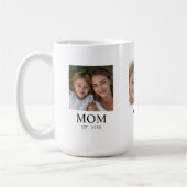 Mug Maman Établie Script Noir 3 Photo (Gauche)