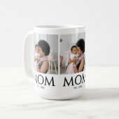 Mug Maman Établit Photo Blanche Caps Classique (Devant gauche)