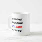Mug maman exotique, génial (Devant gauche)