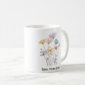 Mug Maman Faits nutritionnels Drôle Fête des mères (Devant droit)