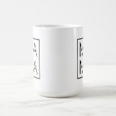 Mug Maman | Fête des mères de maman moderne Stylish Mi (Centre)