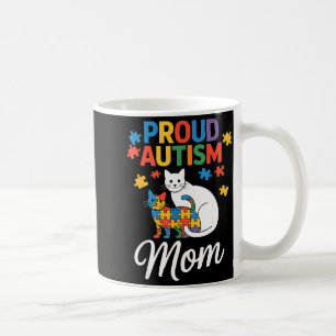 Mug Maman fière de la sensibilisation à l'autisme 