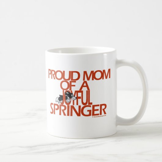 Mug Maman fière de Springer joyeux (Droite)
