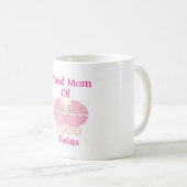 Mug Maman fière des filles jumelles (Devant droit)
