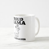 Mug Maman fière d'un Schnauzer (Devant droit)