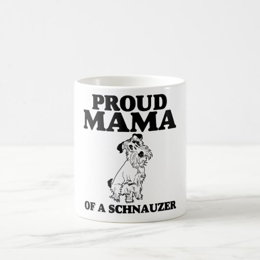 Mug Maman fière d'un Schnauzer (Centre)